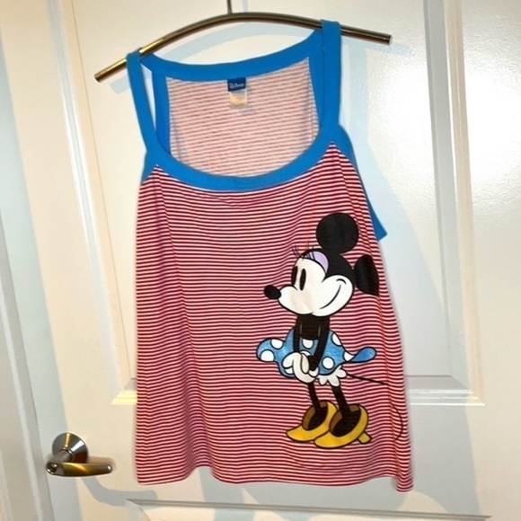 DISNEY | Women’s Multi Colored MINNIE MOUSE Tank Top Size XXL - Picture 4 of 9